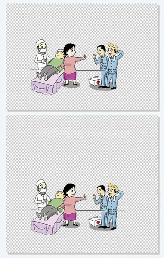 紧急施救医护人员