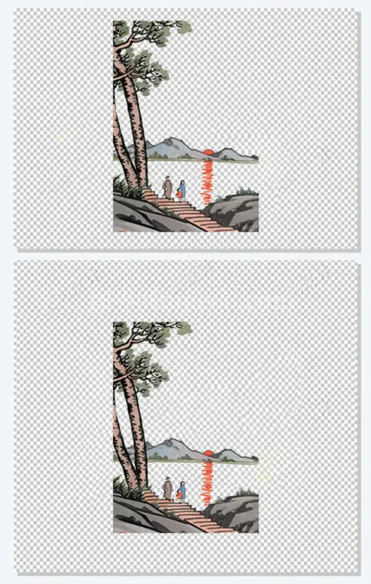 矢量清明节插画