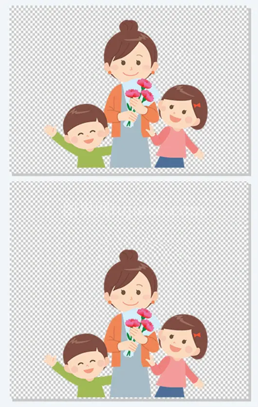 母亲节幸福一家人