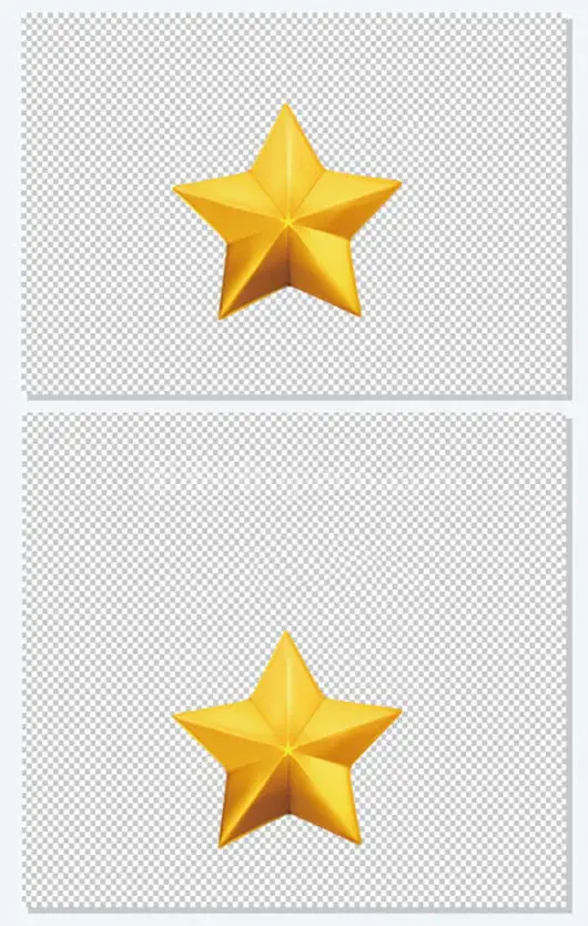 金色五角星