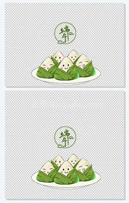 端午节卡通可爱粽子