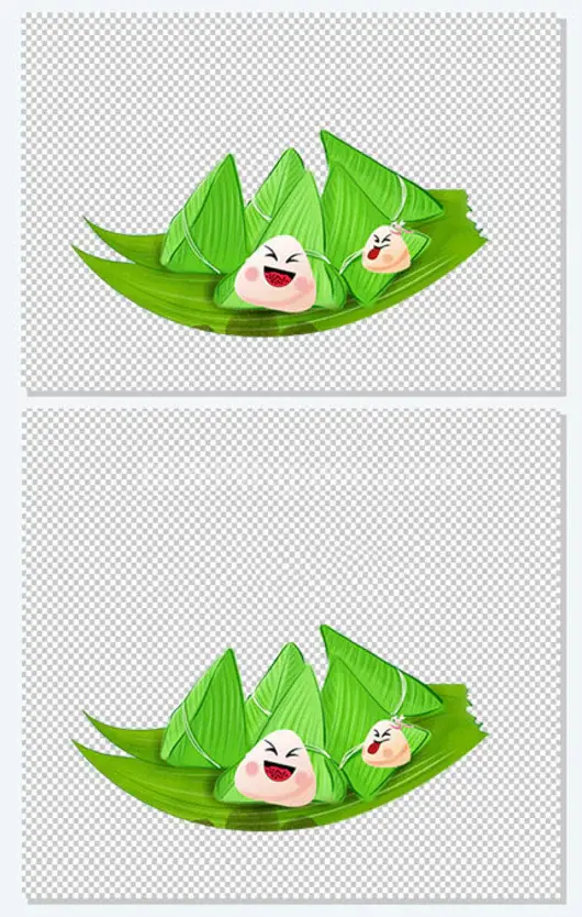 可爱的粽子