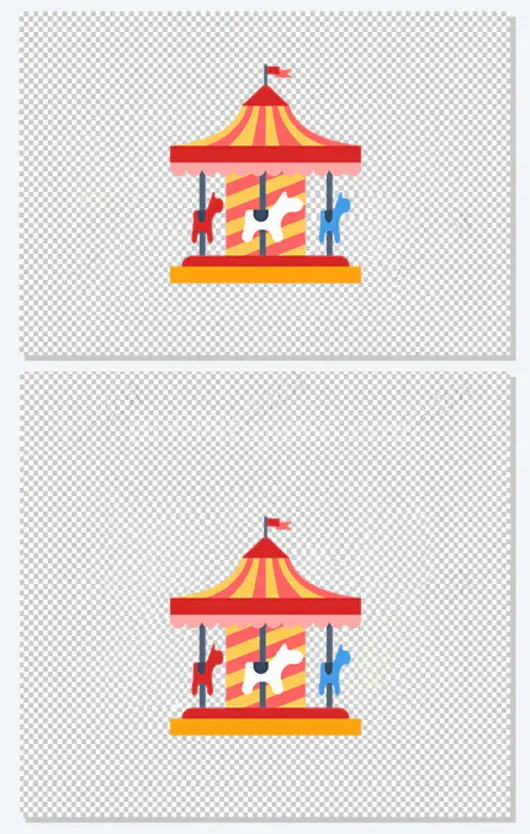 卡通主题公园图标设计