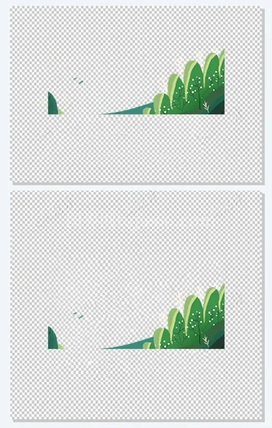 暑假户外行动手绘插画