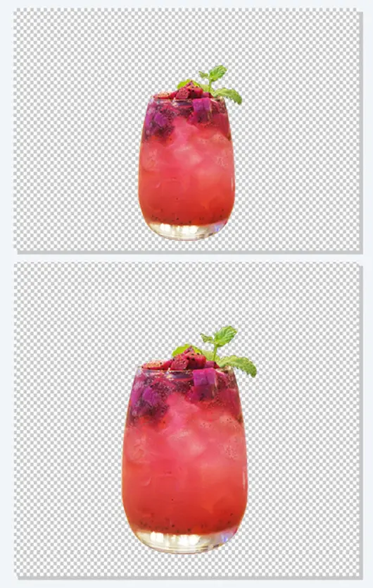 夏日火龙果果汁图片素材