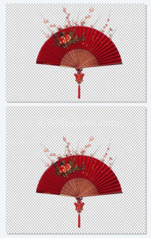 古风扇子中国风元素