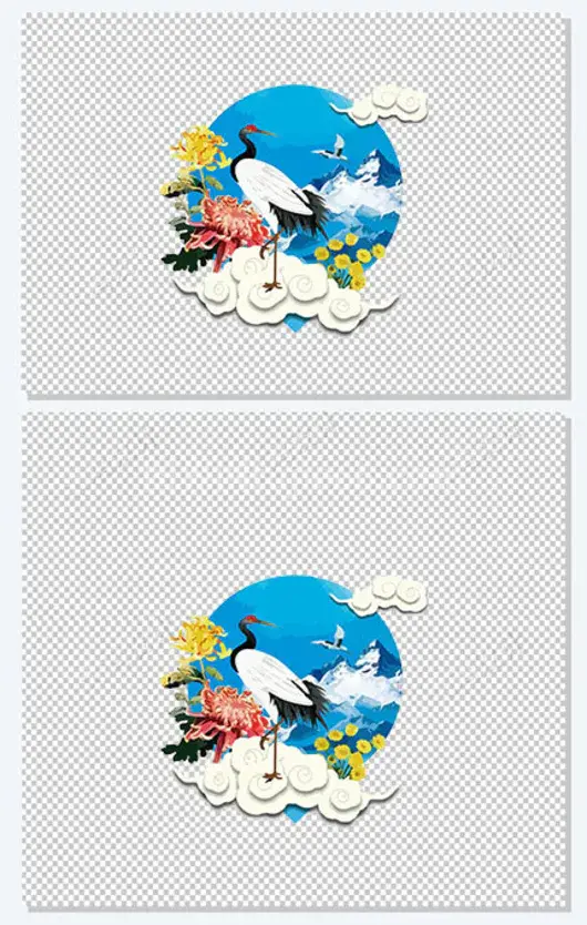 重阳节插图