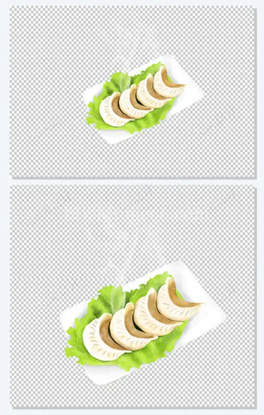 立冬手绘饺子