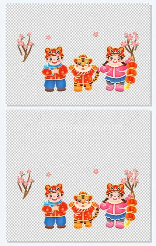 虎年大吉福虎2022年新年