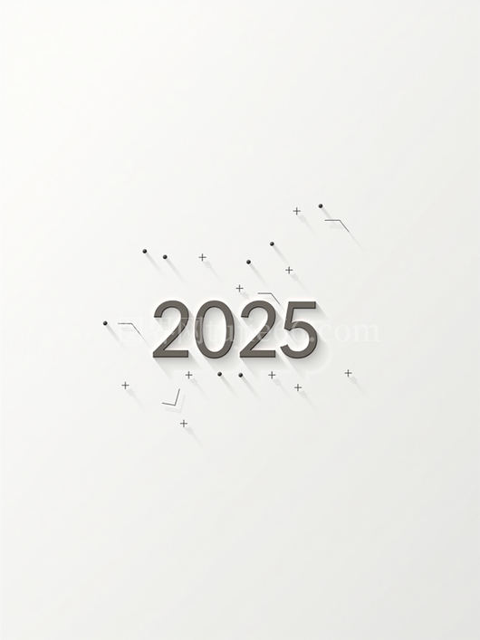 欢迎2025年AI海报 