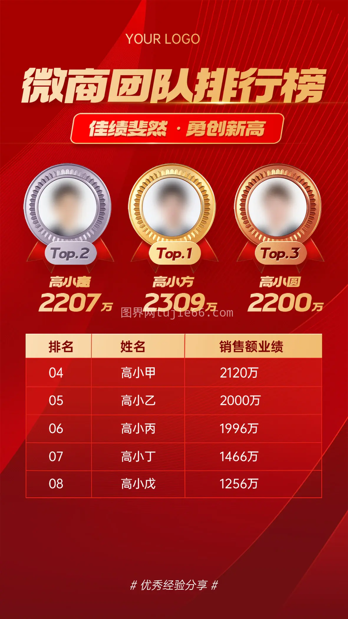 年度销冠海报14