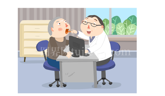 办公室对话 看牙齿