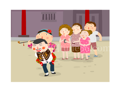 户外家庭聚会欢乐时光