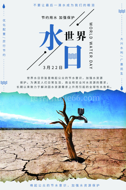 世界水日海报12