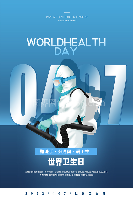 世界卫生日海报1
