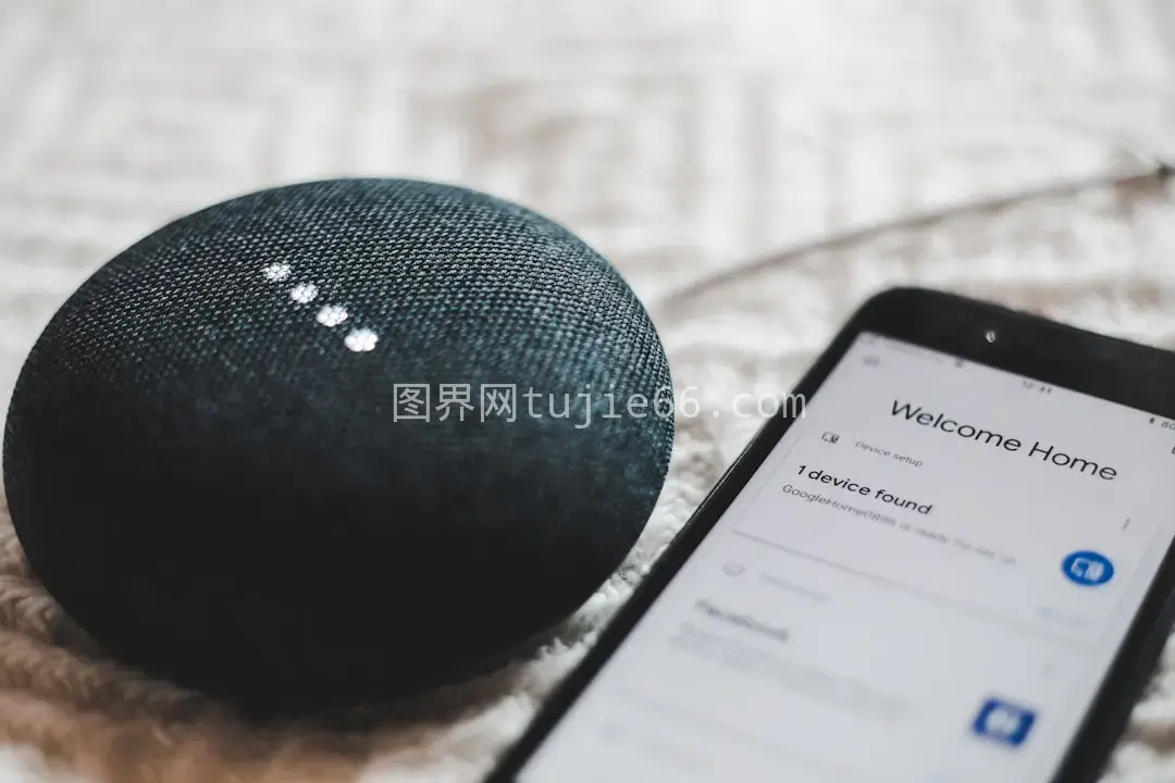 炭黑Google Home Mini智能开启新体验图片