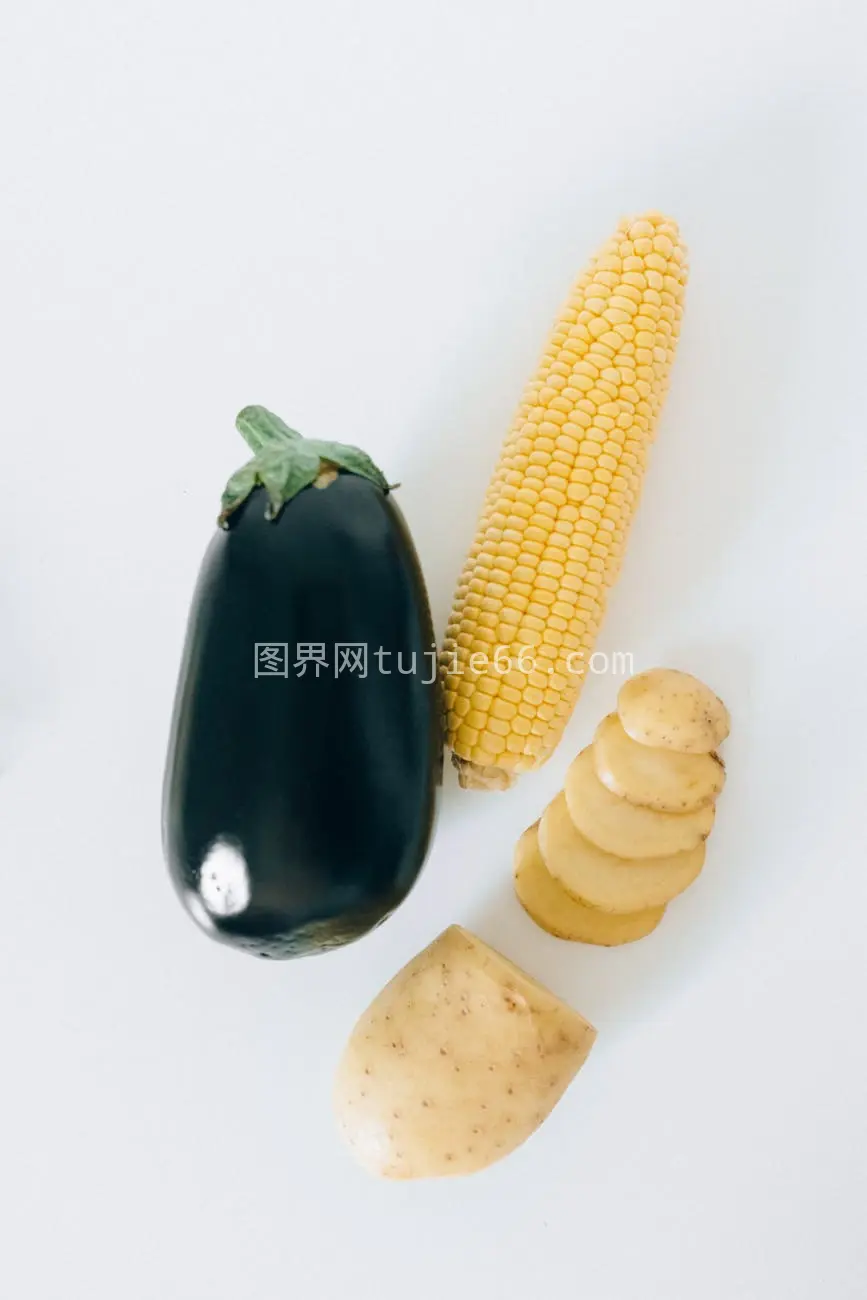 有机蔬菜素食拼盘图片