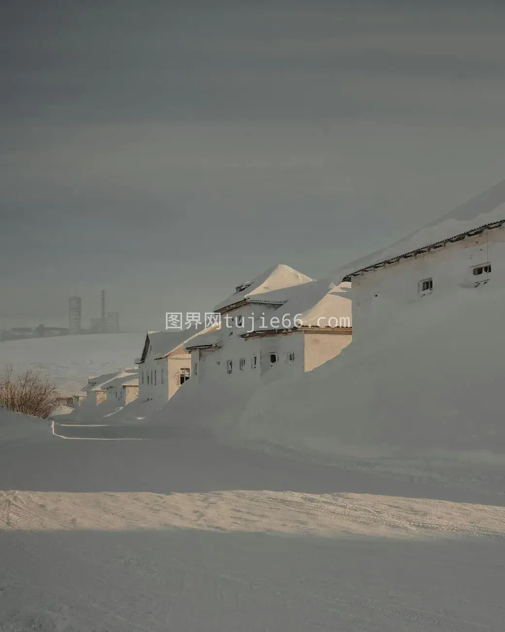 俄罗斯沃库塔雪景美如画图片