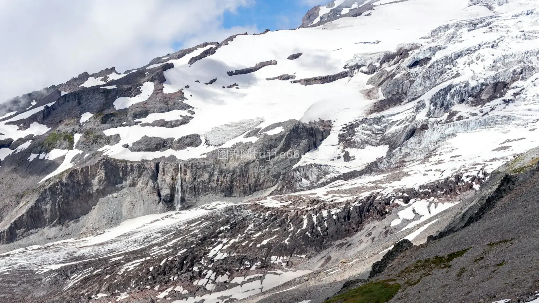 雪山冰川壮美景观图片