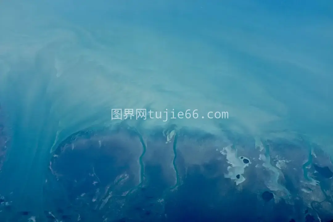 空中俯瞰水景美图图片