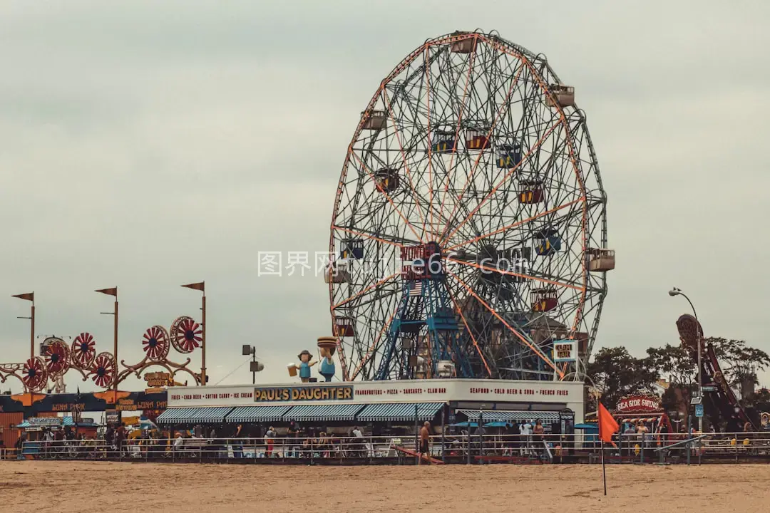 摩天轮风光无限好图片