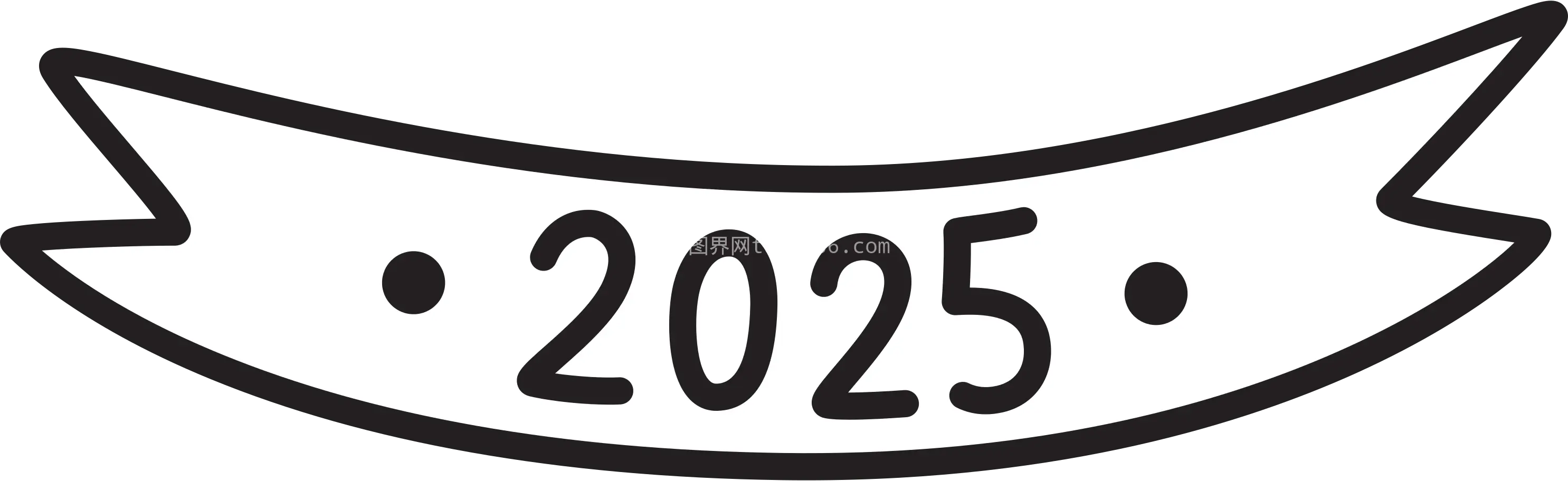 2025数字彩带盛宴图片