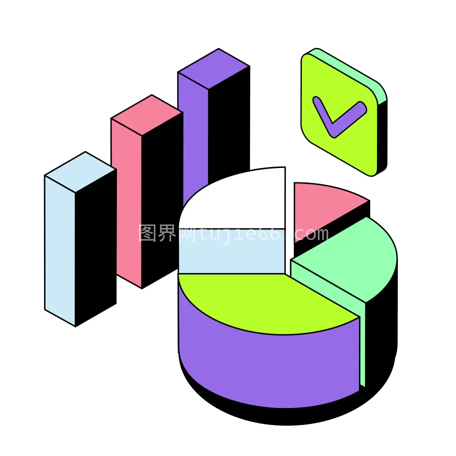 商业金融图表分析解读图片