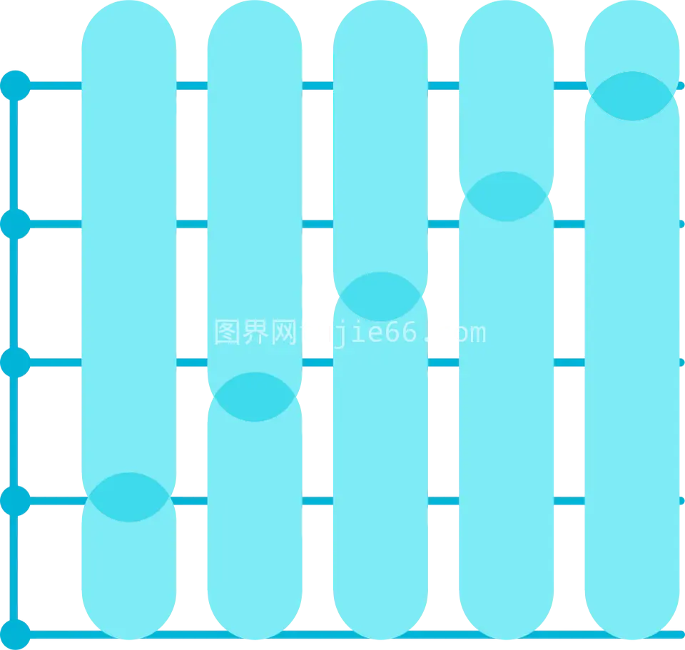 蓝色GLS数据直方图分析图片