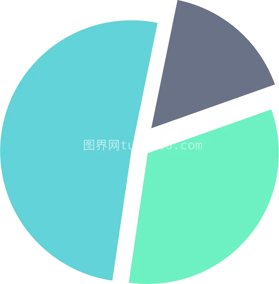 饼形图直观展示数据分布特点图片