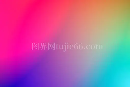 粉色蓝色主题插画作品
