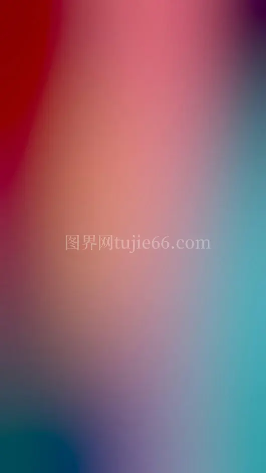 蓝红色彩插图赏析