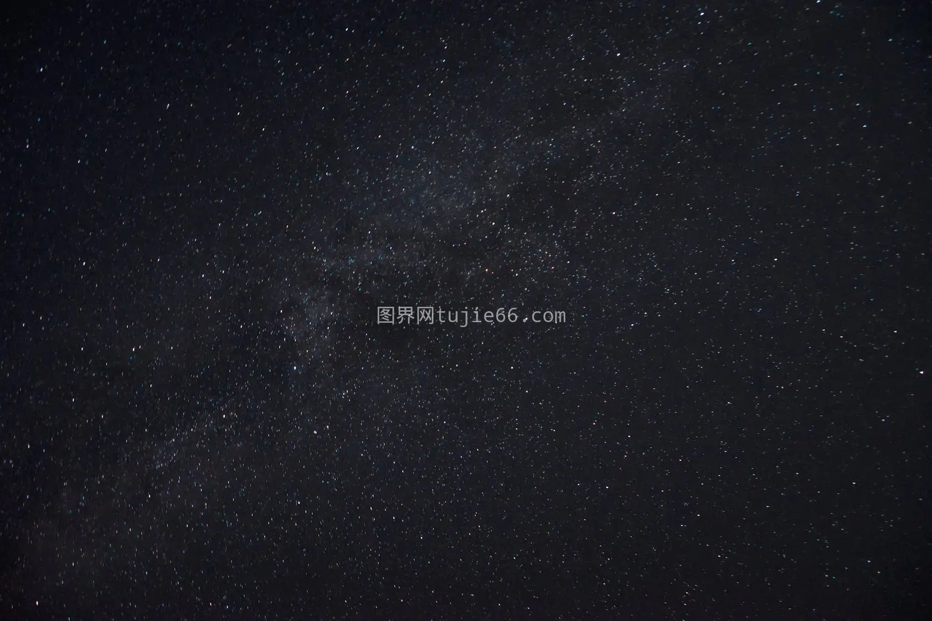 银河繁星璀璨夜空图片