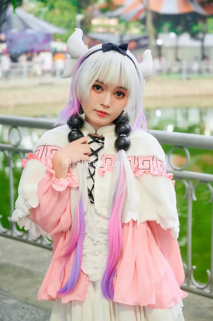 cosplay角色活力户外美照图片