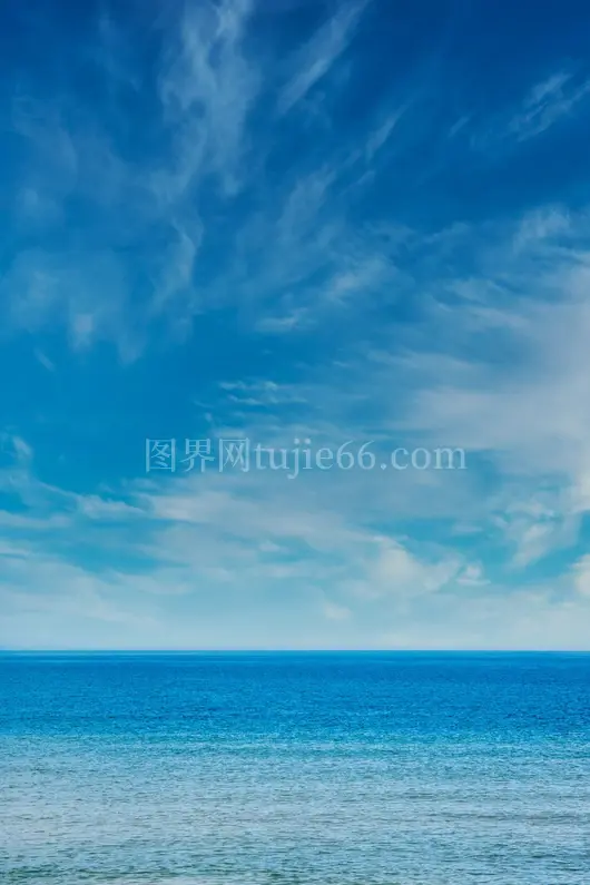 蓝天白云自然美
