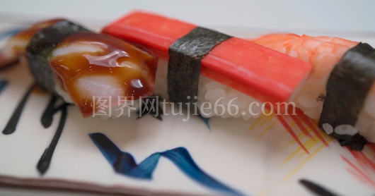 托盘寿司美图呈现