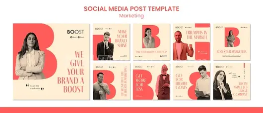 Instagram营销帖子模板设计技巧分享