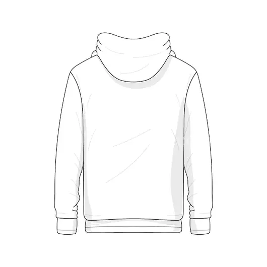 hoodie线稿插画艺术作品