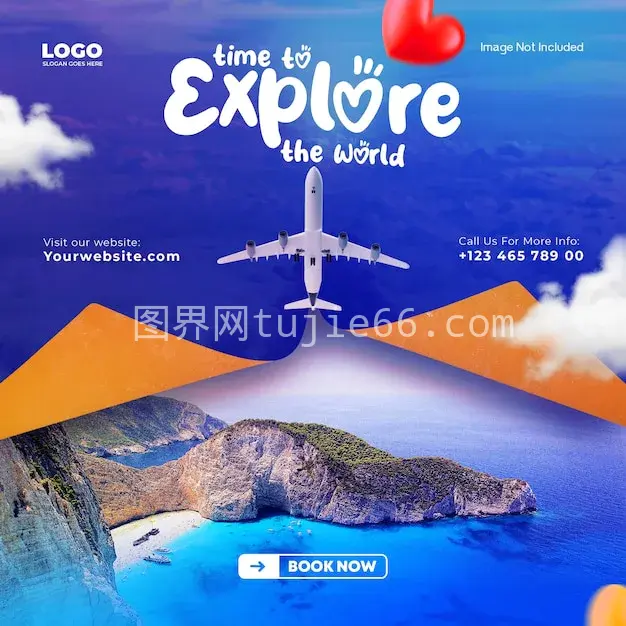 旅游社交媒体帖子模板速成