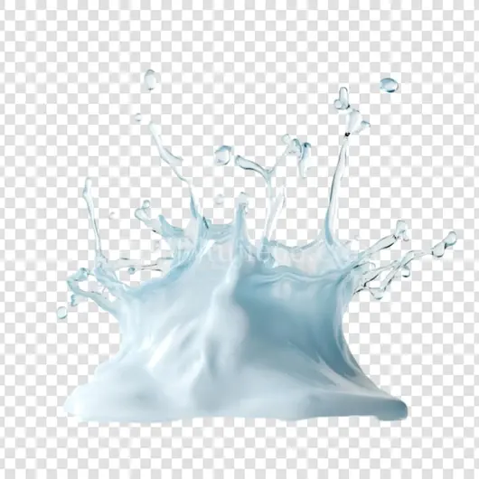 水滴王冠蓝白清新映眼帘
