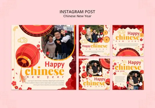 春节模板设计灵感集