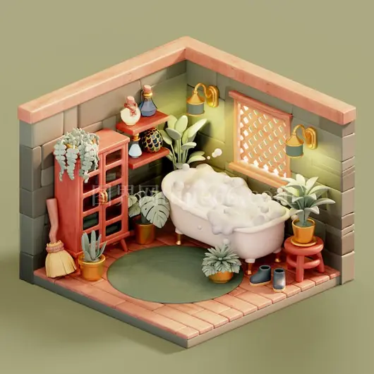 奇幻插画场景描绘