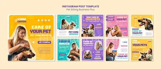 宠物看护工作Instagram分享