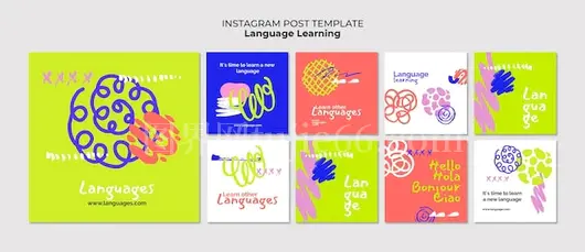 语言学习Instagram分享精选