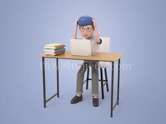 商业人士主题插画图