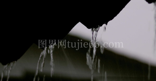 雨中气象景象