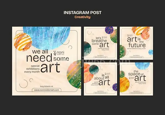 水彩太空艺术美图Instagram分享