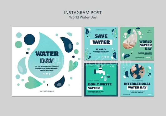 世界水日Instagram分享时刻