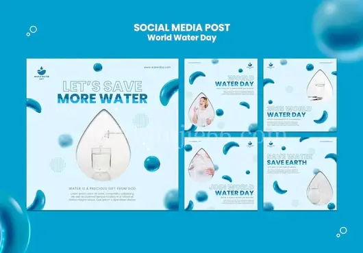 真实世界水日Instagram分享