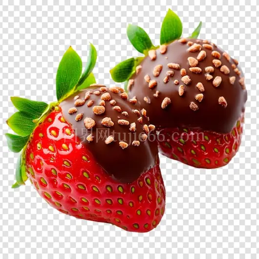 巧克力草莓甜品美味佳肴
