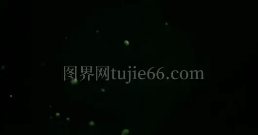 绿色液体飞溅瞬间